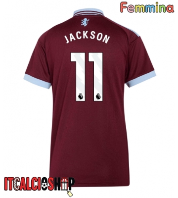Aston Villa Nicolas Jackson #11 Prima Maglia Femmina 2026-27 Manica Corta